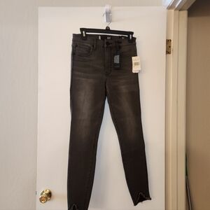 NWT Kut From Kloth Gray Ankle Skinny Jeans